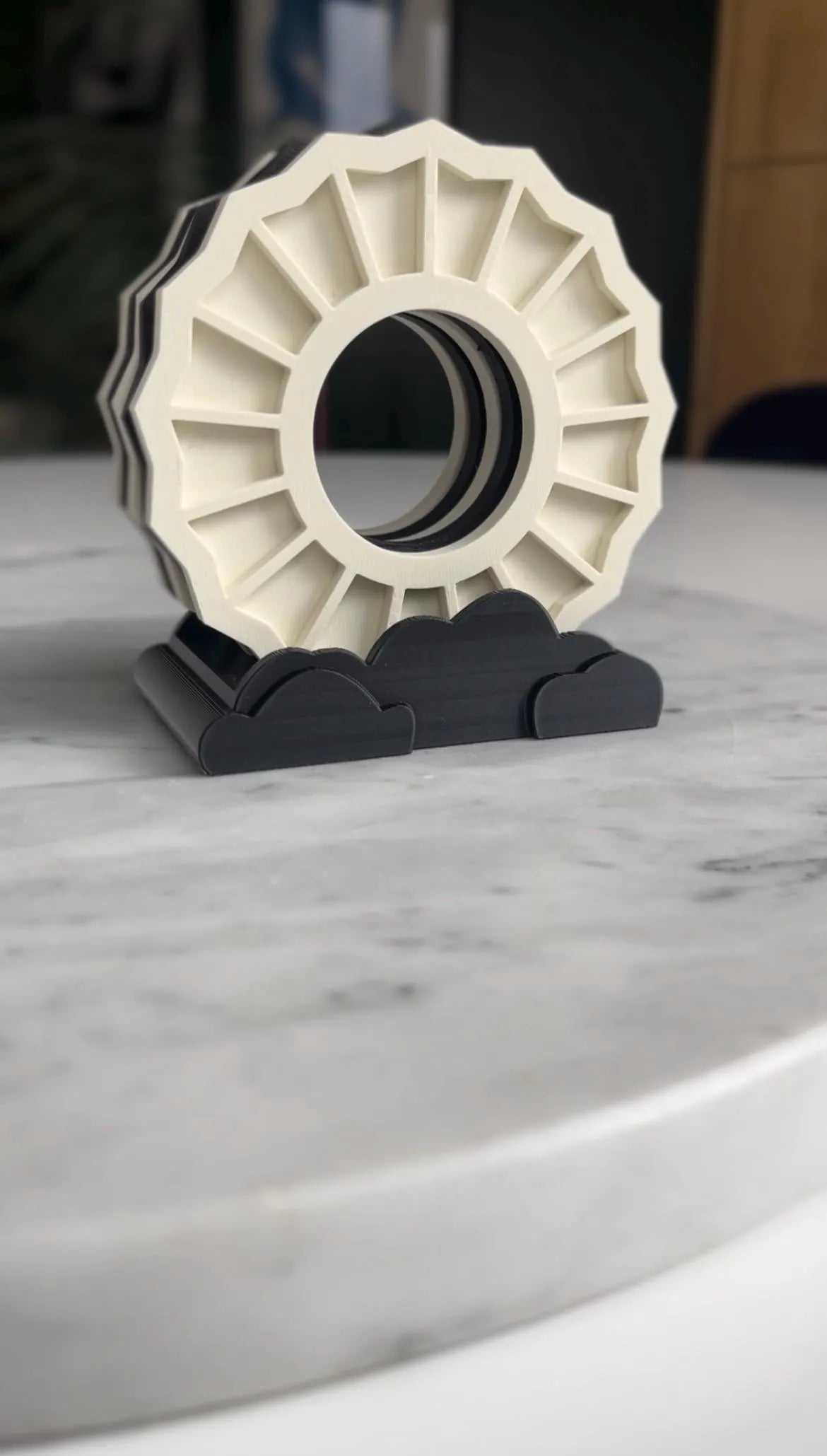 Mac Miller Divine Feminine Coaster Set (6x) + Holder – Limited Handmade Fan Edition